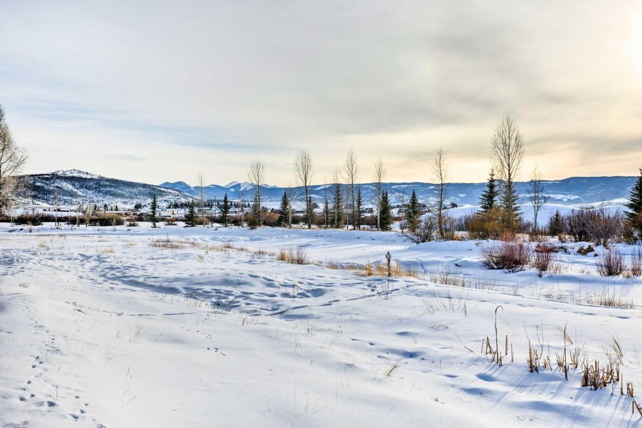 Riverfront Cabin About 4 Mi To Granby Ranch! Esterno foto