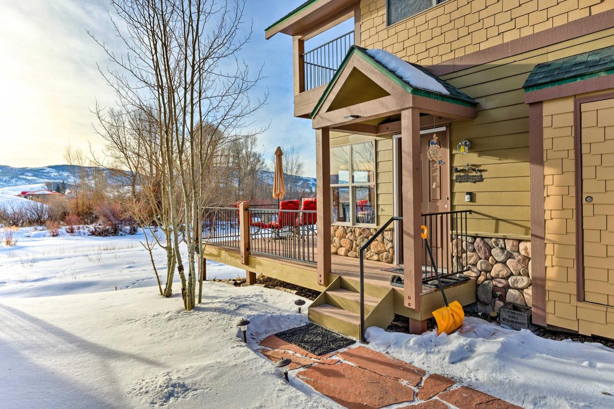 Riverfront Cabin About 4 Mi To Granby Ranch! Esterno foto