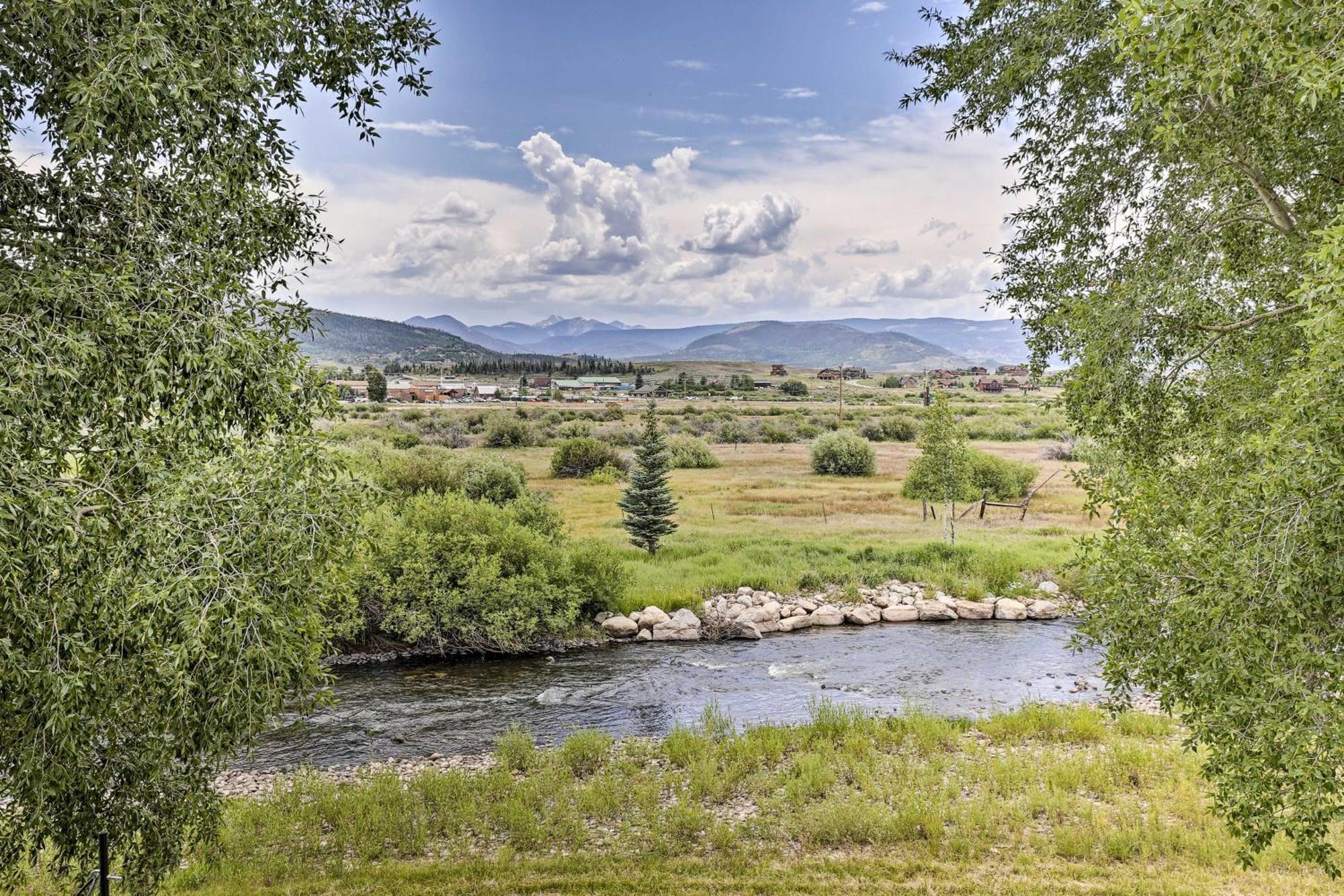 Riverfront Cabin About 4 Mi To Granby Ranch! Esterno foto